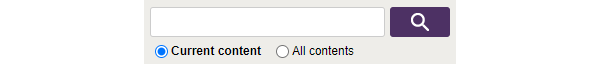 Search in the current text content
